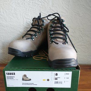 DANNER® WOMEN'S VICIOUS BROWN COMPOSITE TOE (NMT) WORK HIKING BOOT 13853 SIZE 8